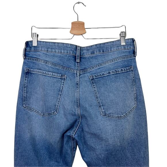 Old Navy O.G. High Rise Straight Button Fly Jeans Size 12 - Picture 7 of 11